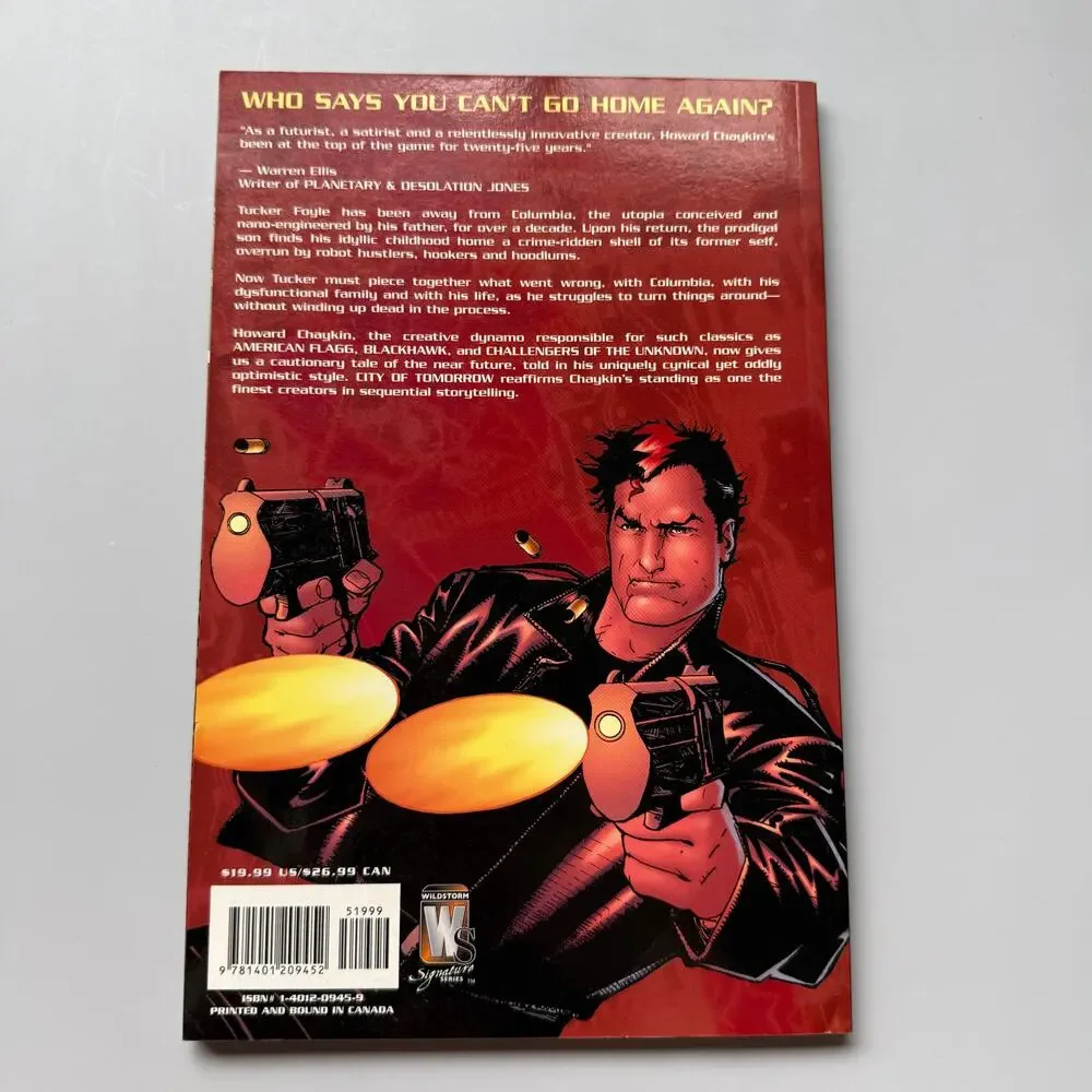 City of Tomorrow Howard Chaykin WildStorm 2006 Trade Paperback